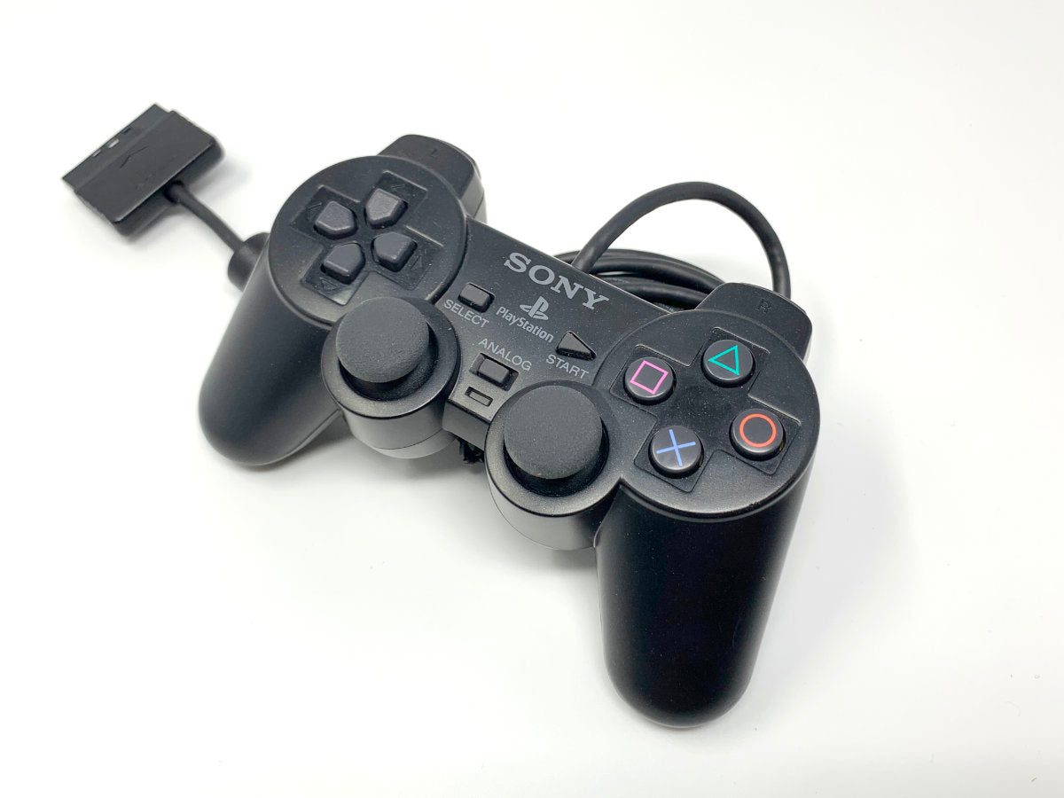 Sony Playstation 2 Dualshock 2 Controller - Genuine/Official/OEM - Black • Gamepad