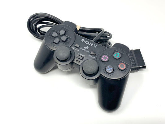 Sony Playstation 2 Dualshock 2 Controller Genuine/Official/OEM - Black • Accessories