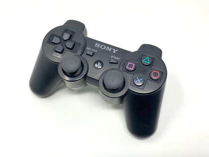 Sony Playstation 3 DualShock 3 Wireless Controller - Genuine/Official/OEM - Black • Gamepad