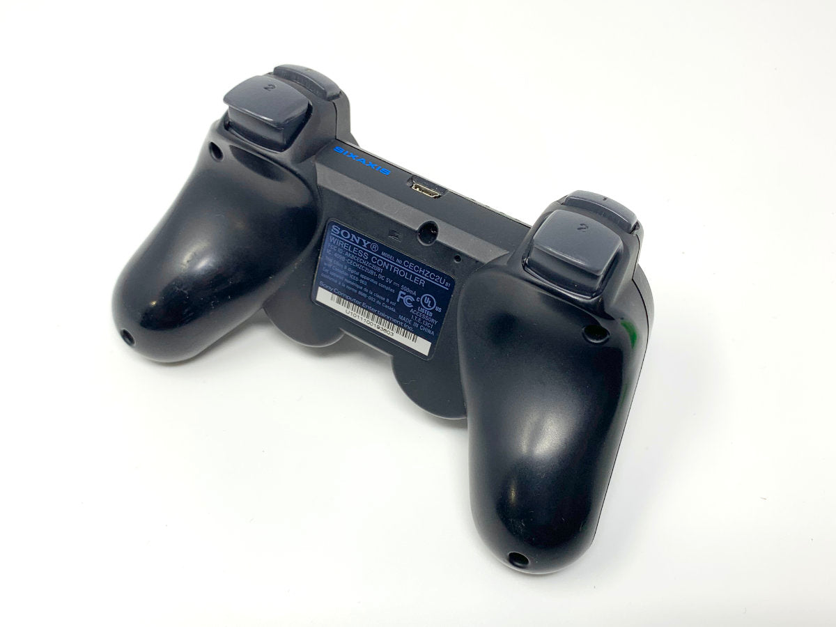 Sony Playstation 3 DualShock 3 Wireless Controller - Genuine/Official/OEM - Black • Gamepad
