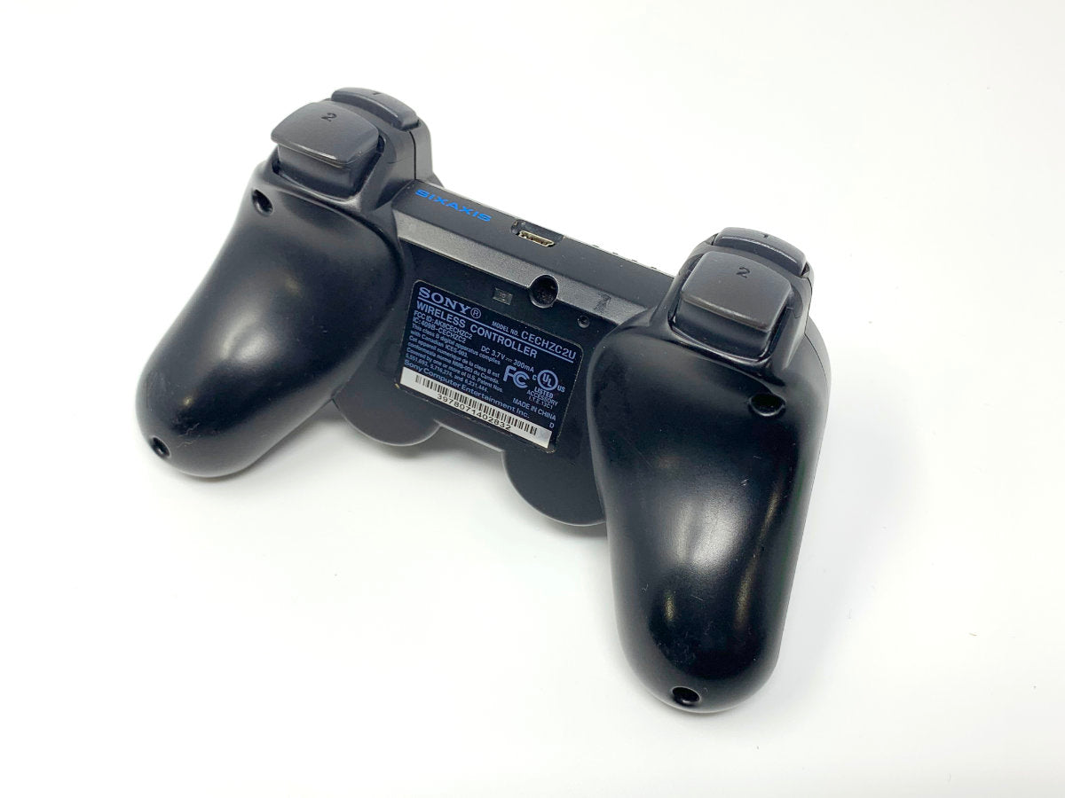 Sony Playstation 3 DualShock 3 Wireless Controller - Genuine/Official/OEM - Black • Gamepad