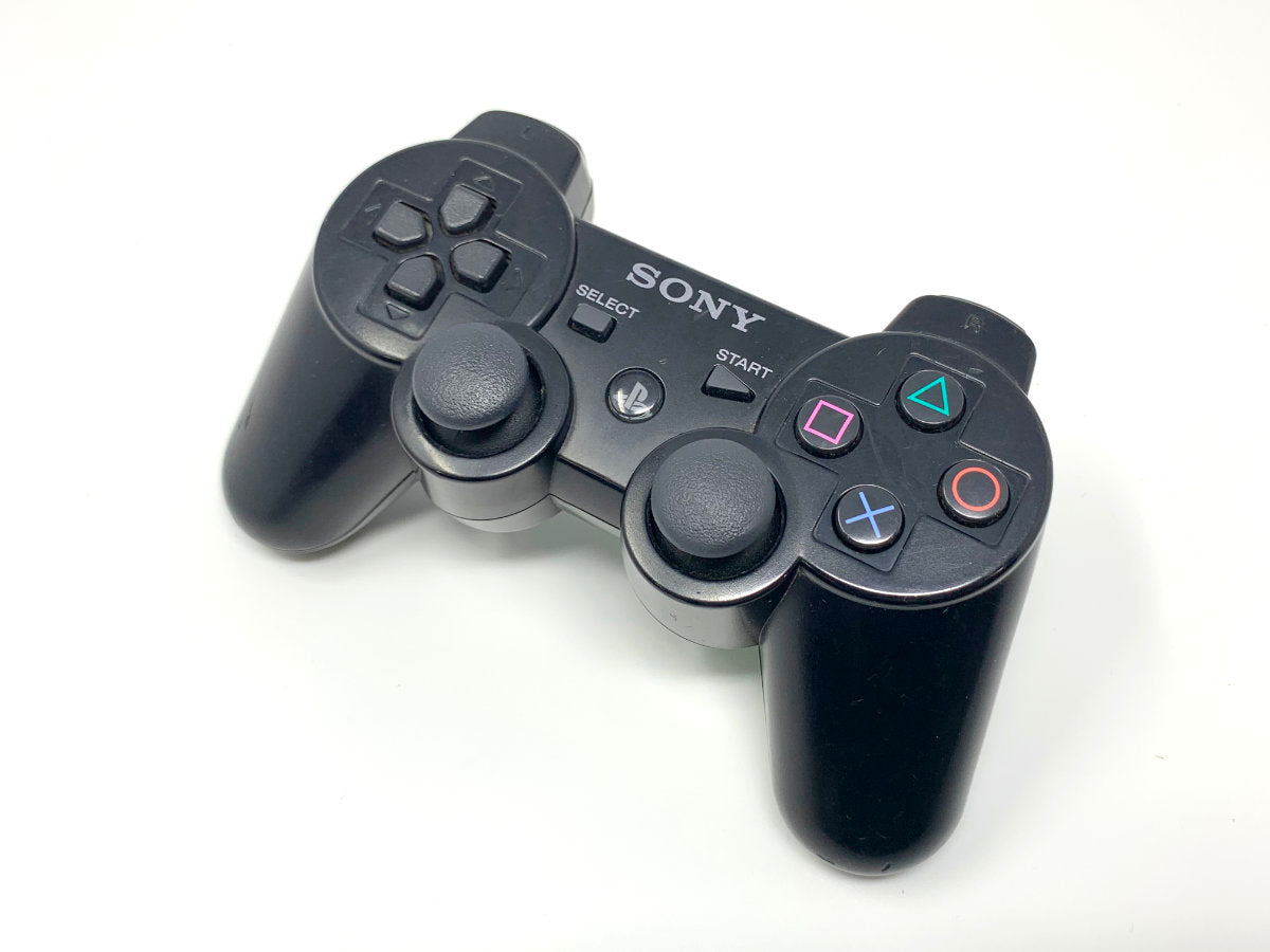 Sony Playstation 3 DualShock 3 Wireless Controller - Genuine/Official/OEM - Black • Gamepad