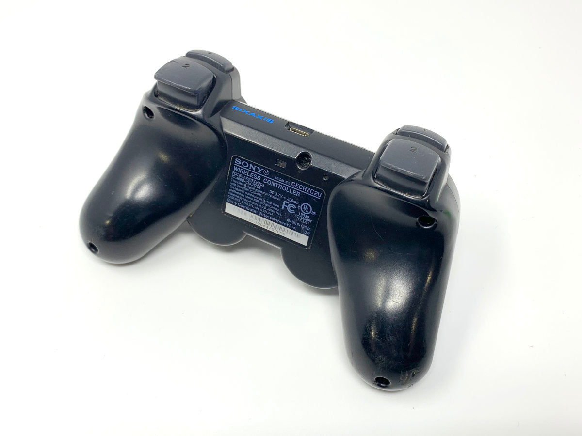 Sony Playstation 3 DualShock 3 Wireless Controller - Genuine/Official/OEM - Black • Gamepad