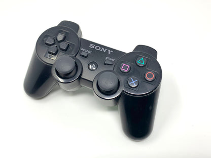 Sony Playstation 3 DualShock 3 Wireless Controller - Genuine/Official/OEM - Black • Gamepad