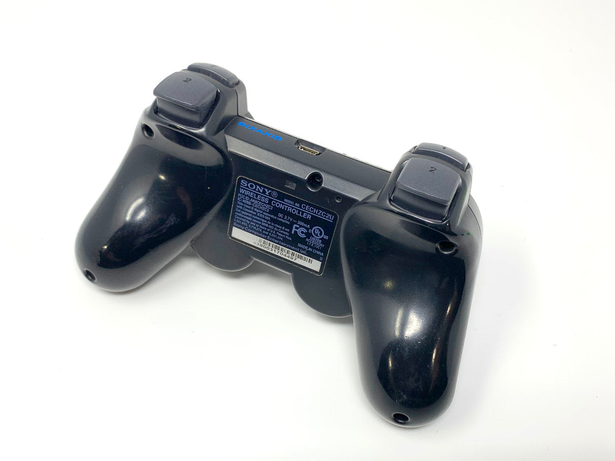 Sony Playstation 3 DualShock 3 Wireless Controller - Genuine/Official/OEM - Black • Gamepad