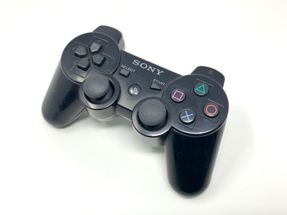 Sony Playstation 3 DualShock 3 Wireless Controller - Genuine/Official/OEM - Black • Gamepad