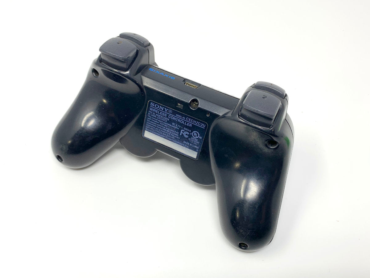 Sony Playstation 3 DualShock 3 Wireless Controller - Genuine/Official/OEM - Black • Gamepad