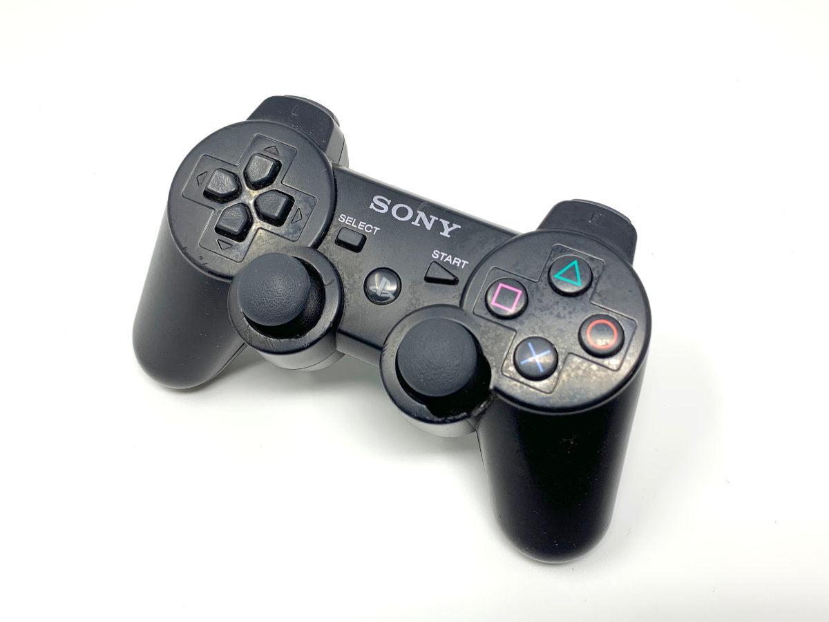 Sony Playstation 3 DualShock 3 Wireless Controller - Genuine/Official/OEM - Black • Gamepad