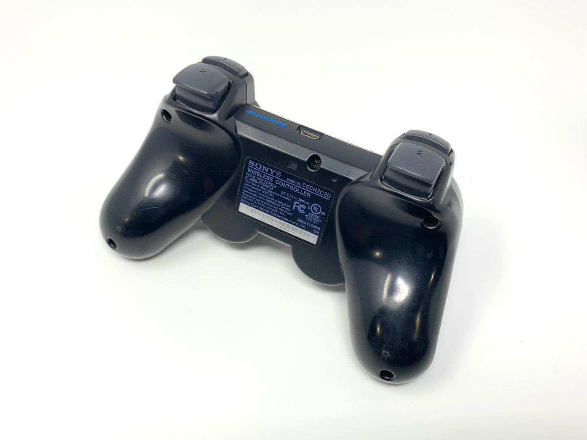 Sony Playstation 3 DualShock 3 Wireless Controller - Genuine/Official/OEM - Black • Gamepad