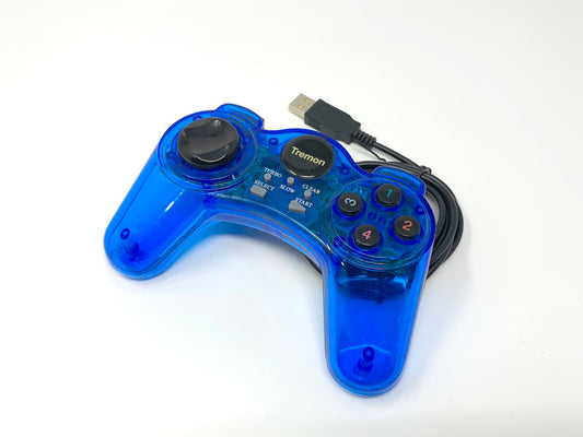 Tremon Ucom Controller for Sony Playstation 3 - Clear Blue • Accessories