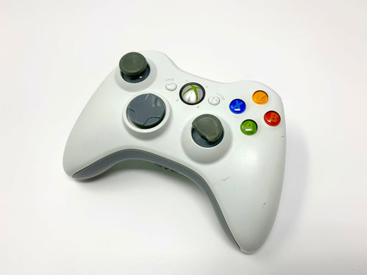 Xbox 360 Wireless Controller Genuine/Official/OEM Model WKS368 - White • Accessories