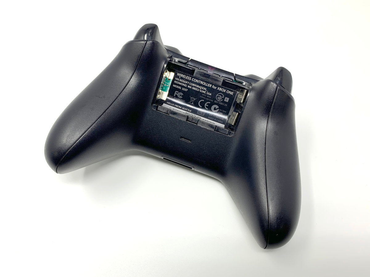 A Official Microsoft Xbox 360 BLACK Wireless Controller Genuine Original  OEM