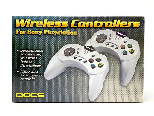 Docs Wireless Controllers for Sony Playstation 1 • Accessories