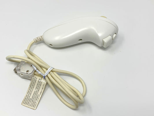 Wii Nunchuk RVL-004 Controller Genuine/Official/OEM - White • Controllers