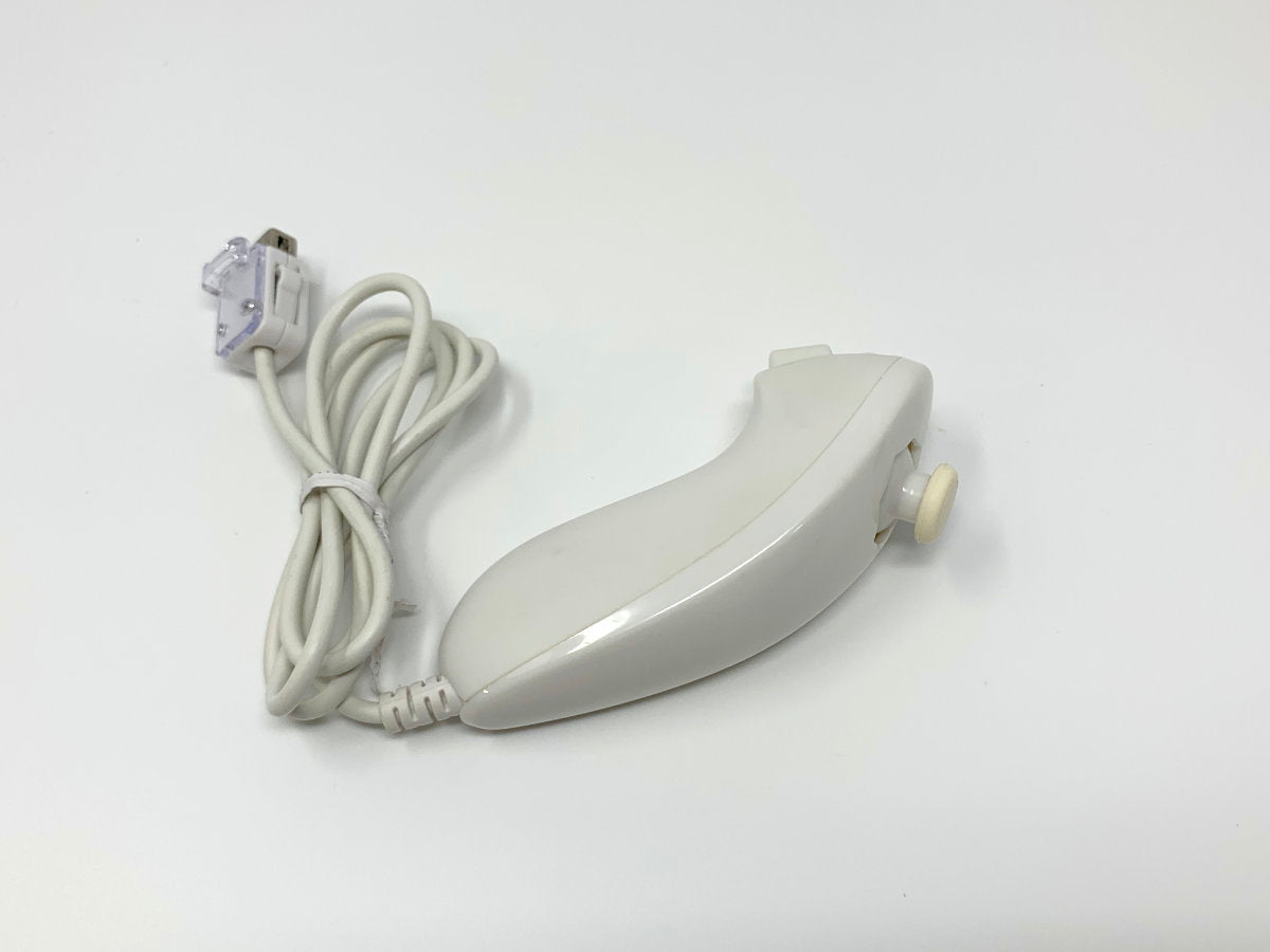 Generic Nunchuk RVL-004 Controller for Wii - White • Controllers