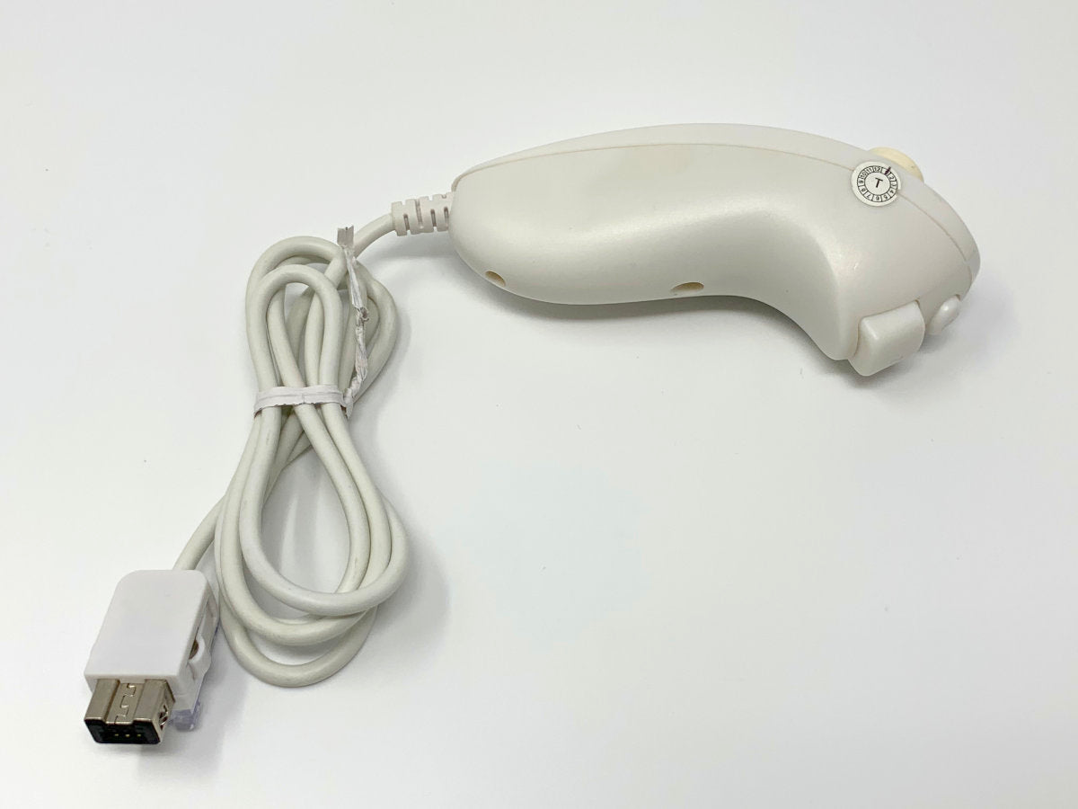 Generic Nunchuk RVL-004 Controller for Wii - White • Controllers