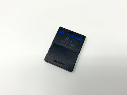 Sony Playstation 2 8MB Memory Card - Genuine/Official/OEM - Black • Memory Card