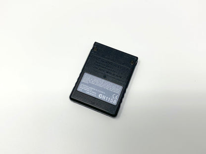 Sony Playstation 2 8MB Memory Card - Genuine/Official/OEM - Black • Memory Card