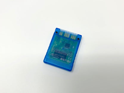 Sony Playstation 2 8MB Memory Card - Genuine/Official/OEM - Blue • Memory Card