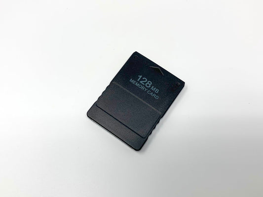 Playstation 2 128MB Memory Card Generic - Black • Accessories