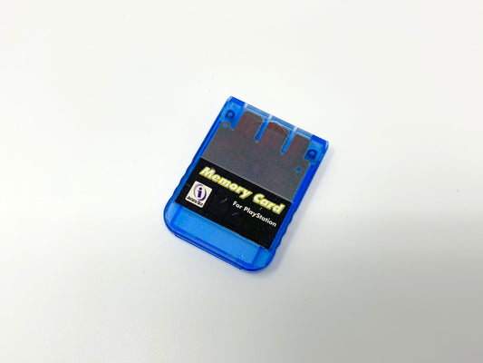 PlayStation 1MB Memory Card by InterAct - Blue • Accessories