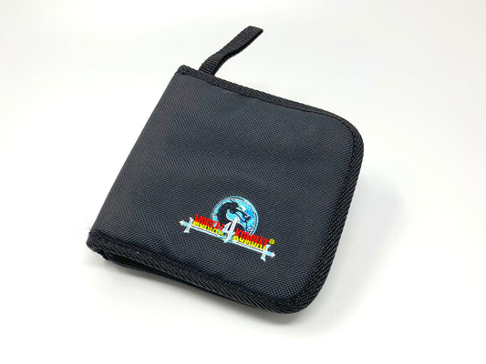 Vintage Mortal Kombat 4 Playstation Nintendo 64 12 Disc CD Game Wallet Carry Case  • Accessories