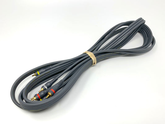 Gizzmo's Thunder 10' Premium RCA Cable - 100% Shielded by Woods • Accessories