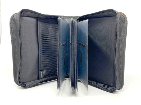 Atlantic CD Carry Case Wallet 20-Disc - Blue & Black • Accessories