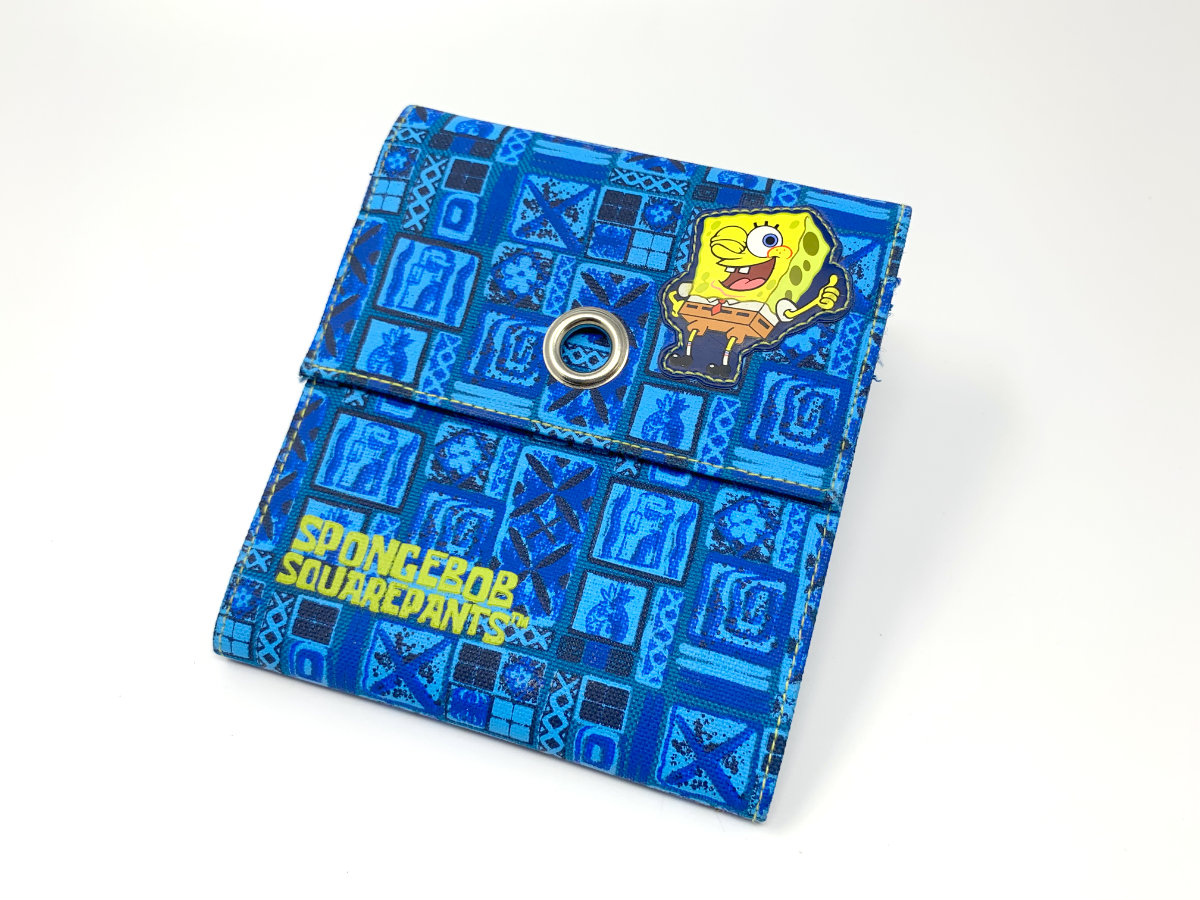 Nickelodeon SpongeBob SquarePants Kids CD Carry Case Wallet - 18-Disc Capacity - Blue • Organizer/Storage