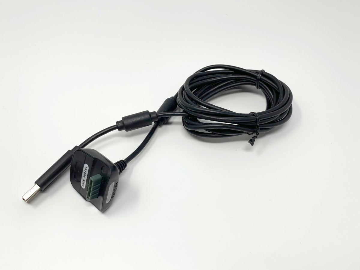 Generic Xbox 360 Controller Play & Charge Cable - Black • Controller Cable