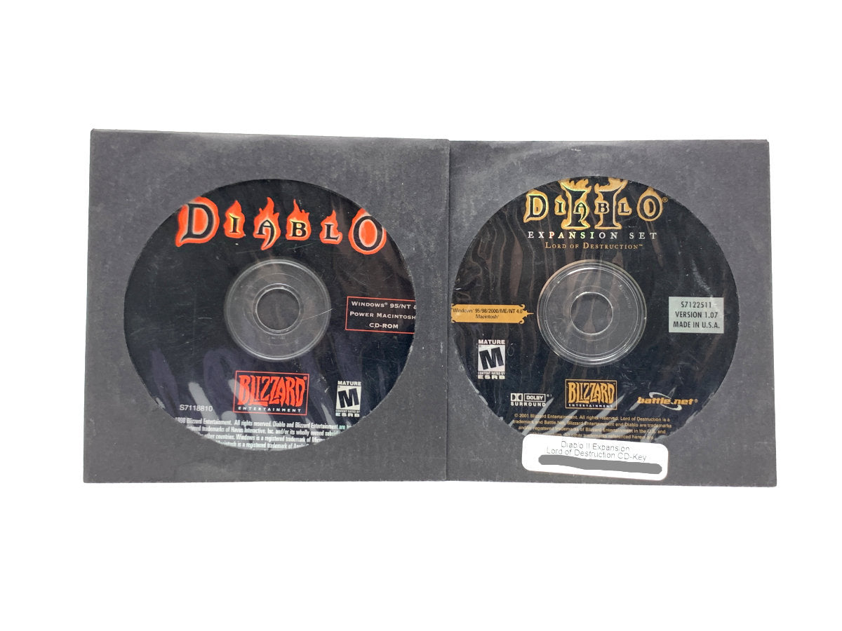 Diablo, Diablo II, & Diablo II Expansion Set Lord of Destruction • PC