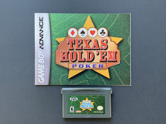 Texas Hold 'Em Poker Collector’s Set • Gameboy Advance