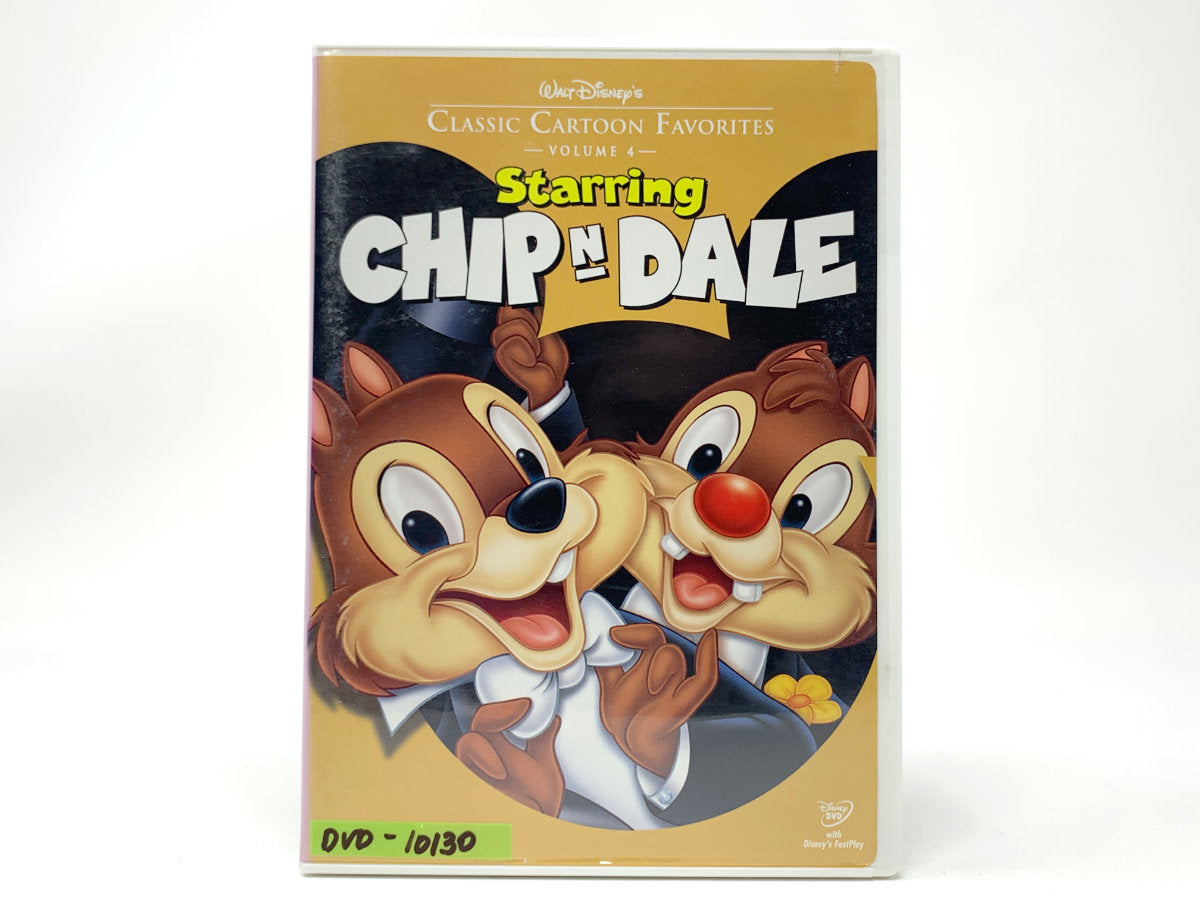 Classic Cartoon Favorites Volume 4: Starring Chip 'n' Dale • DVD