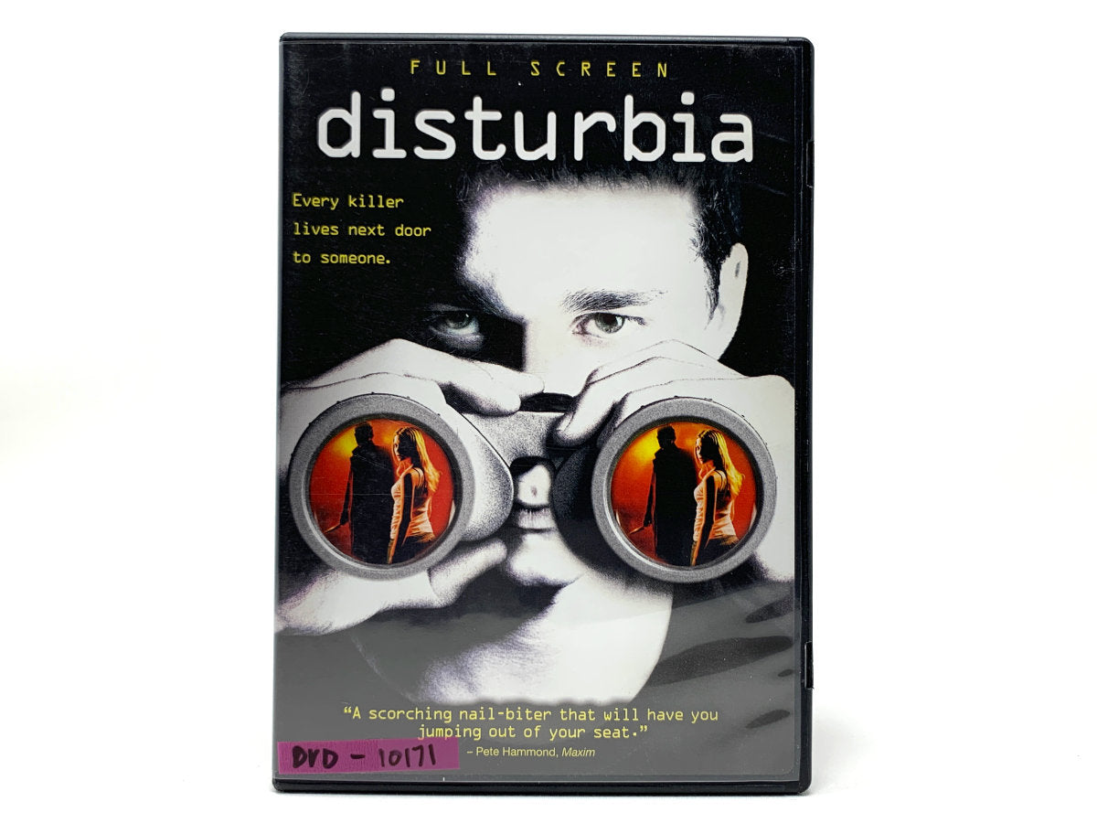 Disturbia Movie Dvd Cover