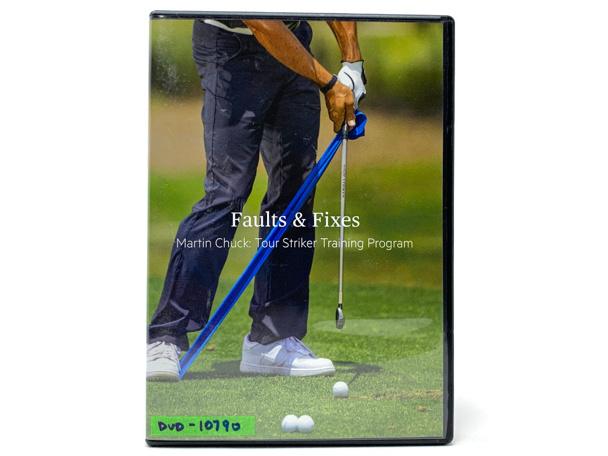 Faults & Fixes: Martin Chuck Tour Striker Training Program - Revolution Golf • DVD