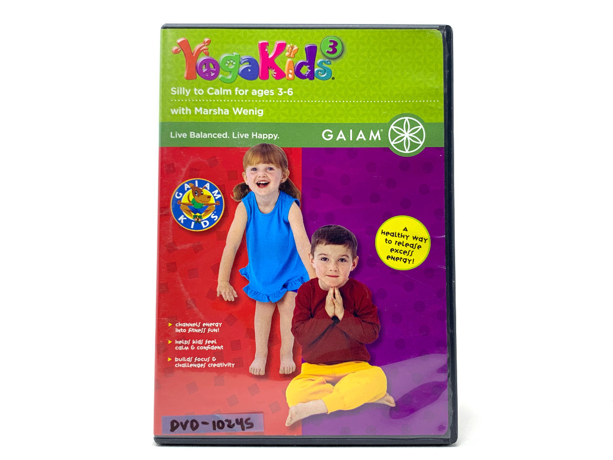 Gaiam Kids, Yoga Kids 3: Silly-To-Calm • DVD