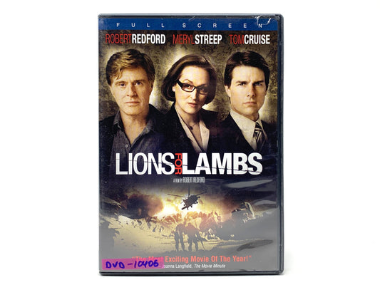 Lions for Lambs – Full-Screen • DVD