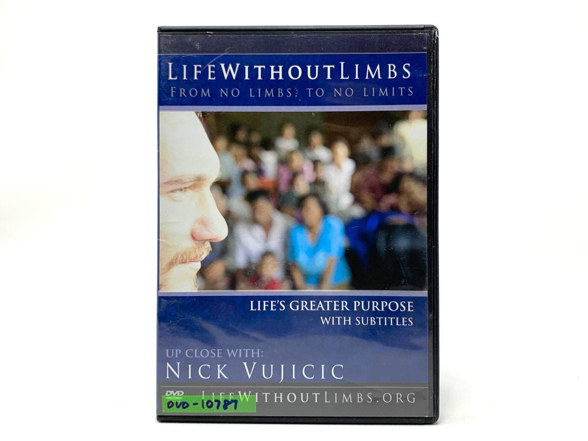 Life Without Limbs - Nick Vujicic • DVD