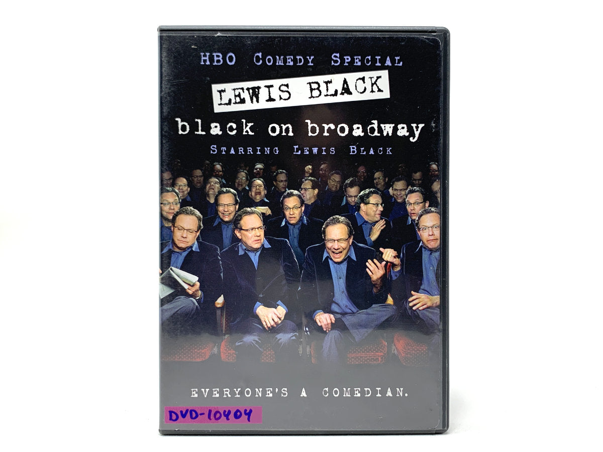 Lewis Black: Black on Broadway • DVD