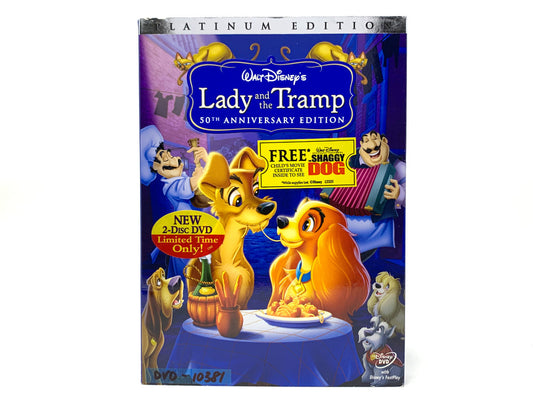 Lady and the Tramp – 50th Anniversary Platinum Edition • DVD