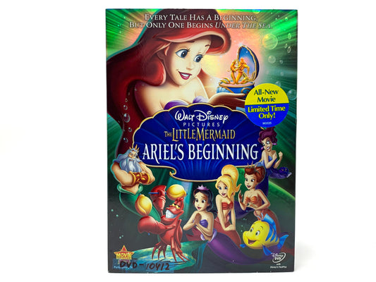 🆕 The Little Mermaid: Ariel's Beginning • DVD
