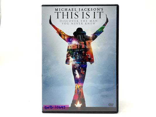 Michael Jackson's This Is It • DVD