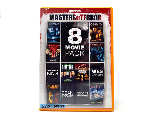 Masters of Terror • DVD (See Notes)