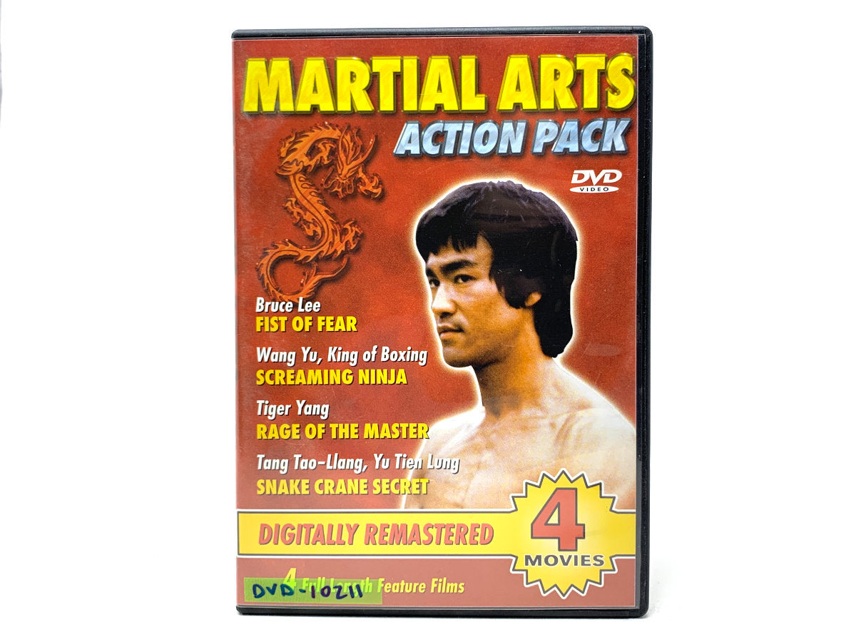 Martial Arts Action Pack: Fist of Fear, Touch of Death / Screaming Ninja / Rage of the Master / Snake Crane Secret • DVD