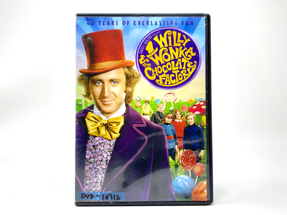 Willy Wonka & The Chocolate Factory – 40th Anniversary Edition • DVD
