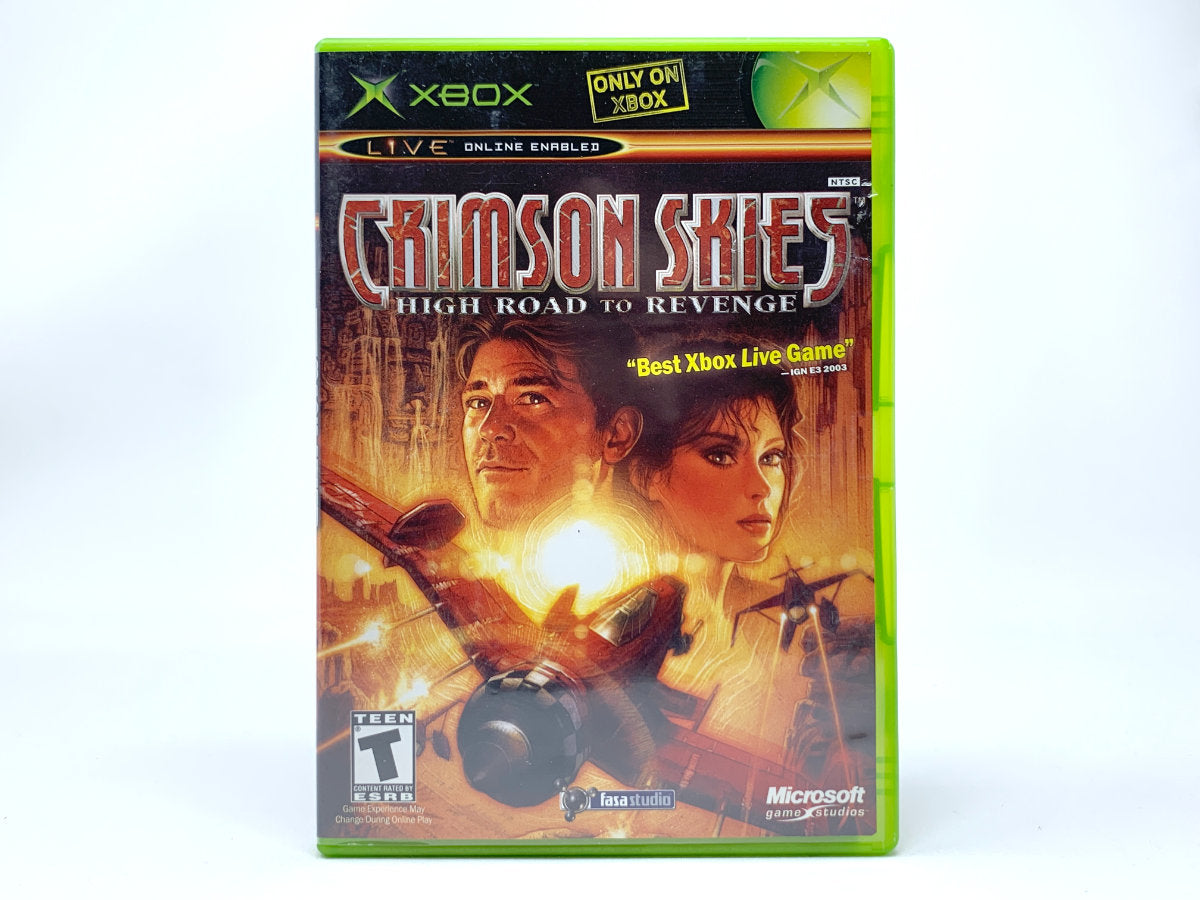 Crimson Skies: High Road to Revenge • Xbox Original