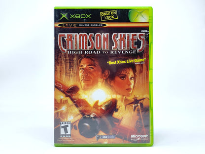 Crimson Skies: High Road to Revenge • Xbox Original