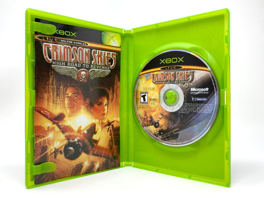 Crimson Skies: High Road to Revenge • Xbox Original