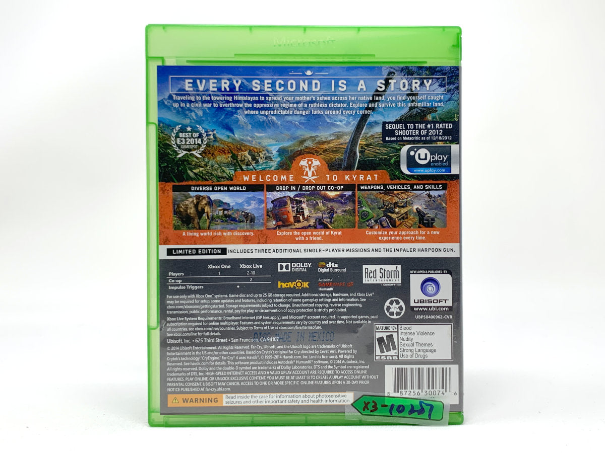 Far Cry 4 – Limited Edition • Xbox One – Mikes Game Shop