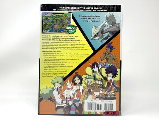 🆕 Pokemon Black Version 2 and Pokemon White Version 2 Collector's Edition Guide • Books & Guides